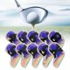 thumbnail image 5 of 10 unids/ Irons Headcover Set, Head Cover con gran número número negro shamjiam Cubierta de cabeza de hierros de golf, 5 of 9