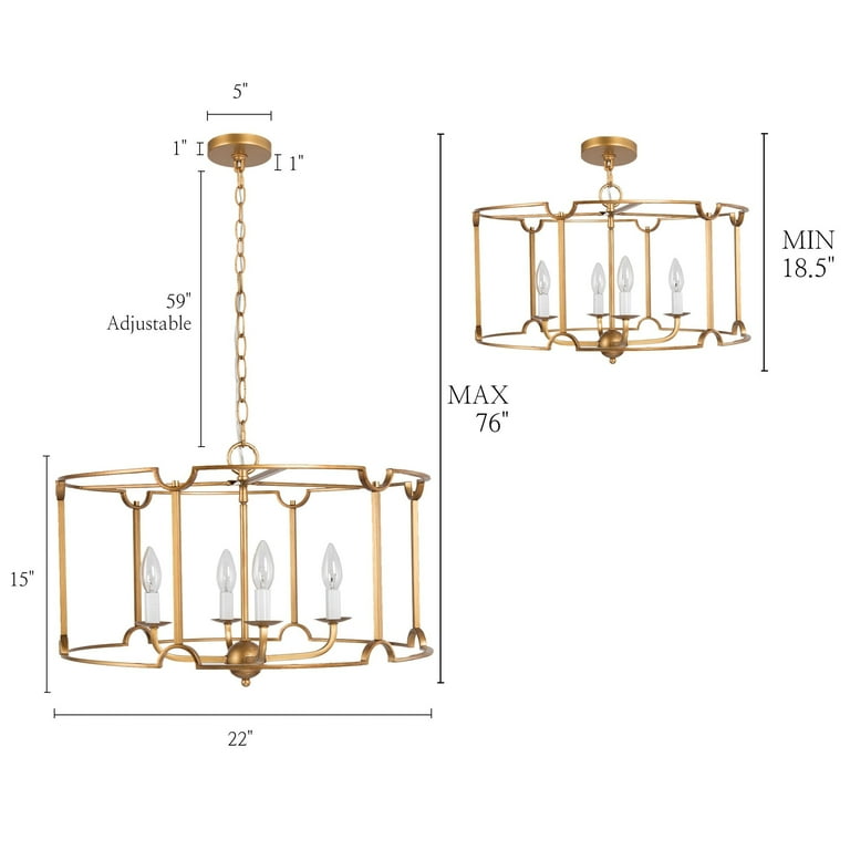 Tradition and Modernization in〜 Langston X-Large Linear Chandelier - AKLS286 | Visual Comfort