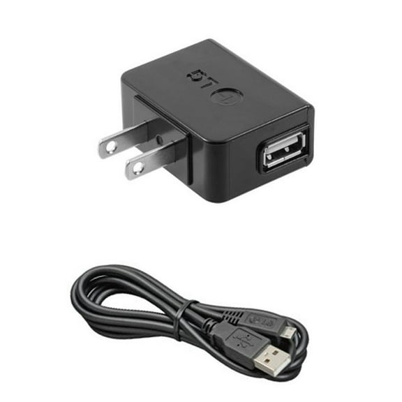 Home Charger for Alcatel Go Flip 3 / Smartflip - OEM USB Cable Power Adapter Cord Wall AC Plug Travel X6D