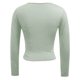 thumbnail image 5 of Camiseta sexy de cuello cuadrado y manga larga - Abrigo de otoño para chicas guapas, tejido suave y elástico, diseño a juego, adecuado para ocasiones informales, 5 of 5
