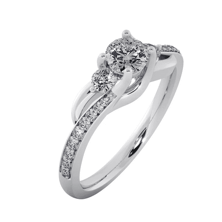 

Loyal Soulmates Sterling Silver Solitaire Ring