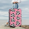 thumbnail image 7 of Haiem heart with cow Pattern Luggage Cover Printed Suitcase Covers for Luggage Elastic Washable Suitcase Protector Fits 18-32 Inch Luggage-Small, 7 of 7
