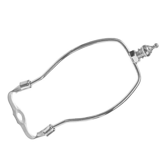 Worgeous Lamp Shade Harp Holder Adjustable Lamp Harps and Finals Lamp Finial Horn Frame Lampshade Bracket Light Bulb Guard for Table and Floor Lamps