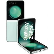 SAMSUNG Galaxy Z Flip 5 Cell Phone, Factory Unlocked Android Smartphone, 512GB, Compact, Foldable Design, One-Hand Control, Best Selfies, Full Cover Screen, US Version, 2023, Mint