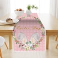 thumbnail image 4 of HongHeng Easter Table Runner for Table Easter Decorations, Bunny Egg Cute Kitchen Farmhouse Home Dining Table Decor for Indoor Home Party Decor 12x70 Inch, 4 of 6