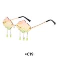 thumbnail image 1 of personalized raindrop frameless sunglasses  cloud sunglasses party funny ocean sunglasses, 1 of 7