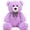 Purple, variant on MorisMos 19.7in Lavender Purple Teddy Bear Stuffed Animal, Soft Purple Bear Plush Toy with Retro Plaid Bow