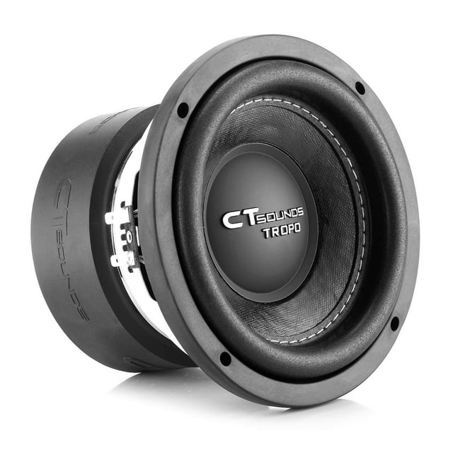 CT Sounds TROPO-6.5-D2 400 vatios máximo 6.5 pulgadas subwoofer para coche dual 2 ohmios