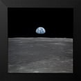 thumbnail image 2 of NASA 12x12 Black Modern Framed Museum Art Print Titled - Earthrise, 2 of 5