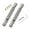 silver, variant on Almencla 2 Pieces RC Car Drive Shaft 1/12 Metal Drive Shafts Upgrade DIY Durable 69mm-93mm CVD Transmission Joint for MN82 Replacement black