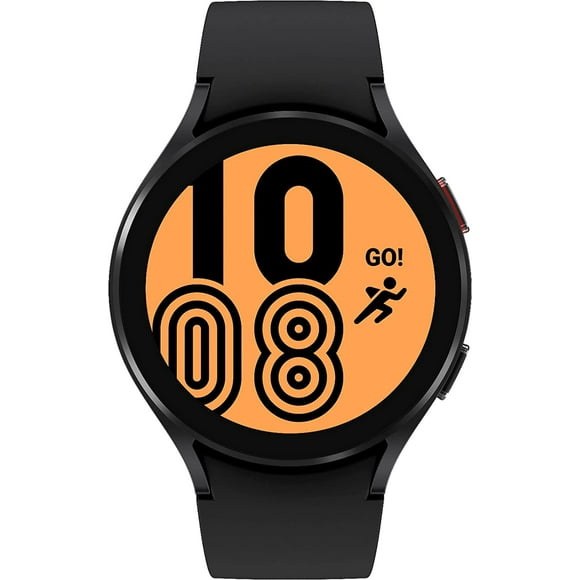 Reacondicionado Reloj inteligente Samsung Galaxy Watch 4 44 mm negro resistente al agua