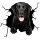 thumbnail image 1 of 1PCS Dog Car Stickers, 3D Labrador Car Decals Personalized Stickers Funny French Bulldog Car Stickers Realistic Dog Vinyl Window Sticker-20cmx20cm, 1 of 5