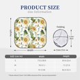 thumbnail image 3 of Haiem Watercolor Bright Sunflowers Car Windshield Sun Shade (2 Pieces) Foldable Windshield Sun Shade Car Accessories for Truck SUV Pickup-Large, 3 of 7
