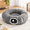 Grey-Round, variant on Bubble Round Cat Tunnel For Indoor Cats Cream White