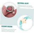 thumbnail image 2 of XYCCA 6 Pcs Montre avec Clous Accessoires Forme Étoile en Alliage-0621, 2 of 5
