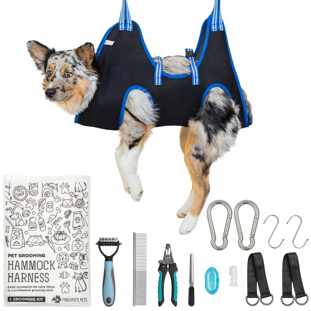 Dog grooming sling large hot sale