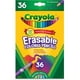 Crayola 681036 3,3 mm Crayons de Bois de Couleur Effaçables et Assortis - 36 Couleurs par Set – image 1 sur 1
