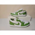 thumbnail image 2 of Ni - ke Ni - ke MEN'S AIR JORDAN 1 LOW SE "CHLOROPHYLL" GREEN/WHITE HF4823-100 SIZZE: 13, 2 of 5