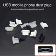 thumbnail image 3 of OUSITAID 5 Pcs Mini Chargeur de Téléphone Micro-USB en Silicone Anti-Poussière, 3 of 10