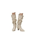 Fukaraa Stylish Cowgirl Boots for Women Winter 2025 Fashion Trendy