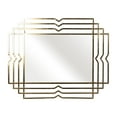 thumbnail image 4 of Sagebrook Home 14926 Miroir Rectangulaire en Métal 39 Pouces, Or, 4 of 4