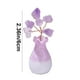 thumbnail image 3 of Natural Amethyst Flower Crystal Tree Decoration Crystal Tree Decoration, 3 of 6