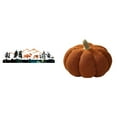 thumbnail image 1 of Cojín colgante decorativo con forma de ciervo y calabaza para pared, ideal para jardín, valla, porche, interior, porche, sofá o dormitorio., 1 of 8