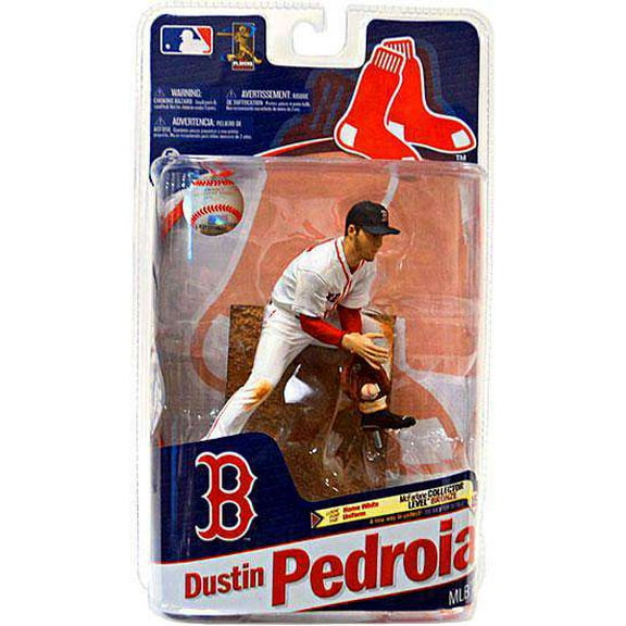 McFarlane MLB Sports Picks Series 27 Dustin Pedroia Action Figure [White Jersey]