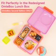 thumbnail image 3 of TRAHOO-Silicone Dips Containers Compatible with OmieBox, 4 Pack Salad Dressing Container To Go for Most Bento Lunch Box, Small Snack Condiment Container with Lids for kids, 3 of 4