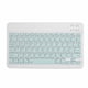 thumbnail image 1 of Teclado inalámbrico Bluetooth Bling Bling para máquina de escribir compatible con dispositivo universal de 10 pulgadas color verde claro español, 1 of 12