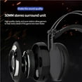 thumbnail image 2 of Head-Mounted Gaming Headset Computer Mobile Phone Headset With Microphone Telephone Headset, 2 of 7