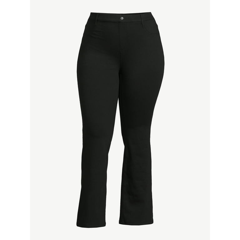 Black bootcut jeggings new arrivals