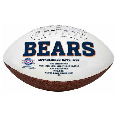 Chicago Bears 'Signature Series' Football 