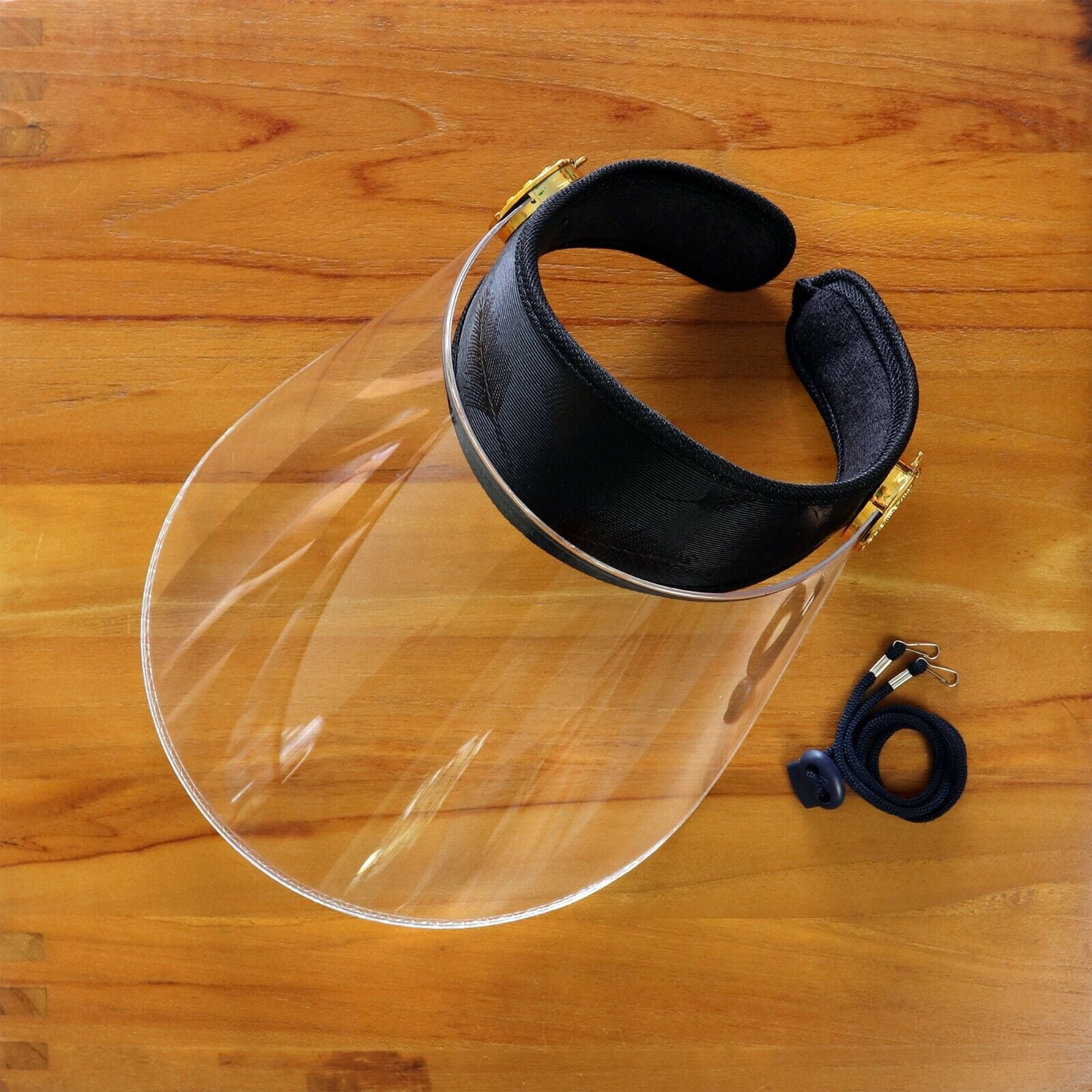 Clear Visor Hat Transparent Headband Face Shield Hat Protection Indoor