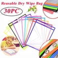 thumbnail image 1 of Hexang 30 Pcs Sacs de Nettoyage à Sec Réutilisables Transparents Grande Taille Haute Qualité pour Animaux, 1 of 9