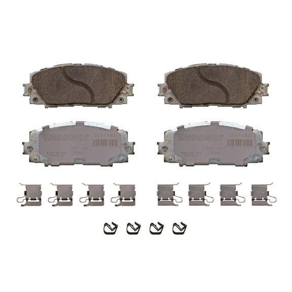 Disc Brake Pad Set Fits select: 2020-2022 TOYOTA COROLLA, 2016-2022 TOYOTA PRIUS