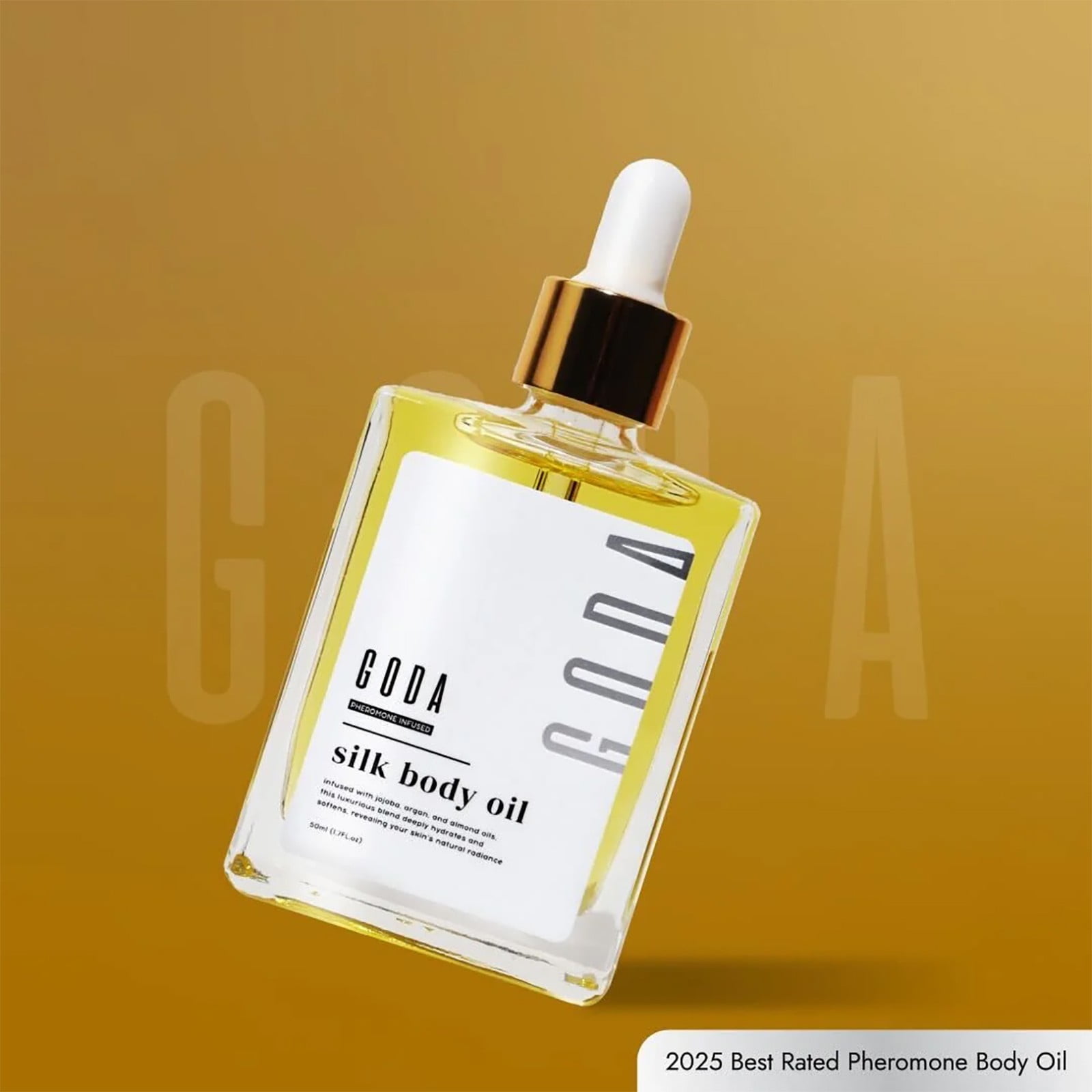 GODA for her ＋　GODA silk body oil セット GODA Oil Silk Body Oil for Women, 50ML Refreshing Non-Greasy