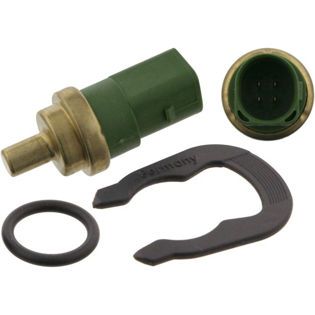 32510 Sensor de temperatura del refrigerante con sello y resorte de retención, paquete de uno