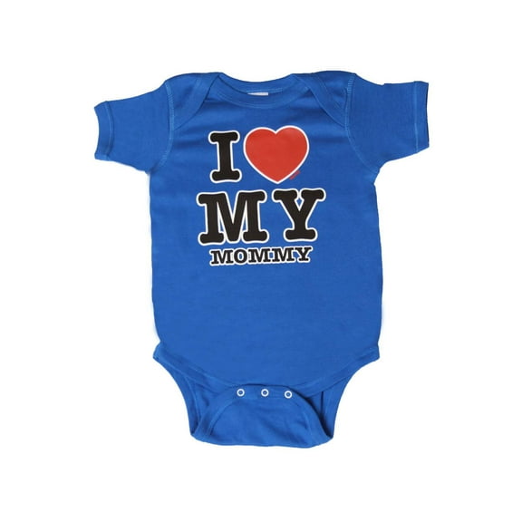I Love My Mommy Bodysuit, Royal 18 months