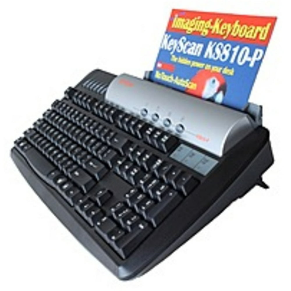 Keyscan KS810 Keyboard Scanner with ID Card USB 600 dpi AC
