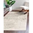 thumbnail image 3 of Unique Loom Del Mar Collection Contemporary Transitional Area Rug, 9' x 12', Gray/Ivory, 3 of 10
