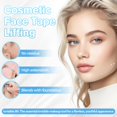 thumbnail image 2 of Cinta de estiramiento facial Lunafleur invisible impermeable 140 piezas, 2 of 7