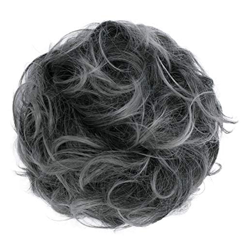 Gray Hair Scrunchy Hairpieces