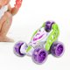 thumbnail image 5 of Mini coche RC Crawler de juguete con rociador y derrape para niños con rotación de 360 degree Verde púrpura, 5 of 8