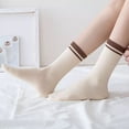 thumbnail image 3 of 5 Pares De Calcetines Moda Calcetas Deportivas Para Mujer, 3 of 8