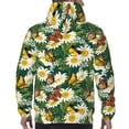 thumbnail image 7 of Salouo Sunflowers And Butterflies Pattern Men's Fall Hoodie Sweatshirt,Sport Hoodie with Pockets for Men Pullover Casual Hooded Sweatshirt-Small, 7 of 7