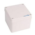 thumbnail image 1 of Caja Cable Caja De Conexiones Adaptable ABS Plástico IP65 Impermeable Al Aire Libre 4.92 X4.92 X3.94inch Sunnimix Caja de conexiones a prueba de agua, 1 of 8