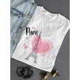 thumbnail image 3 of Paris Tower T-Shirt Women -SPIdeals Designs, Female XX-Large, 3 of 4