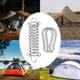 thumbnail image 1 of Hebillas de resorte para tienda de campaña, tensor de tienda, gancho de resorte para toldo resistente, poste de resorte para mochilero, Picnic, playa, con mosquetón, 1 of 8