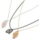 thumbnail image 4 of BRIGHTFUFU 3 piezas Collares de amistad Collares a juego Collar de sol Collar de estrella Collar de luna, 4 of 7
